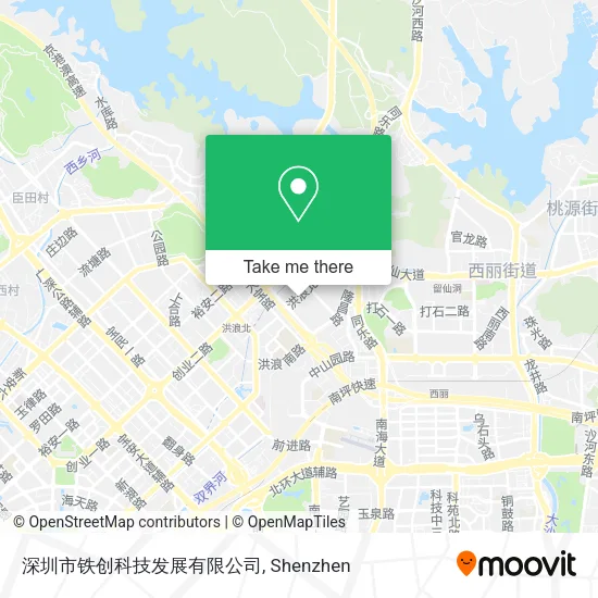 深圳市铁创科技发展有限公司 map
