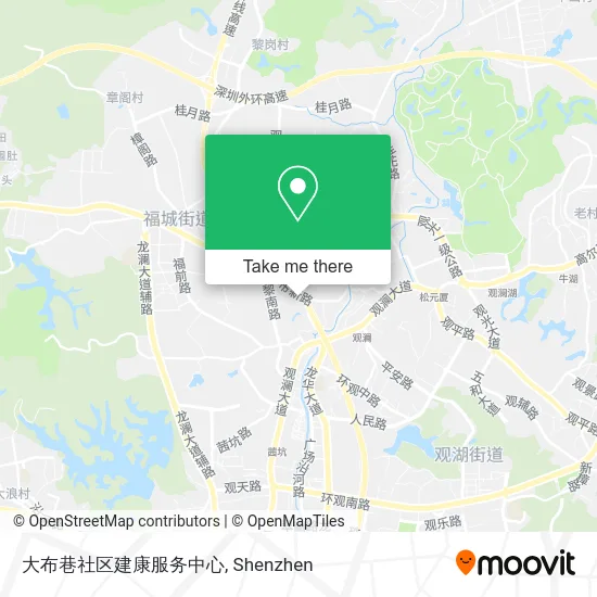 大布巷社区建康服务中心 map