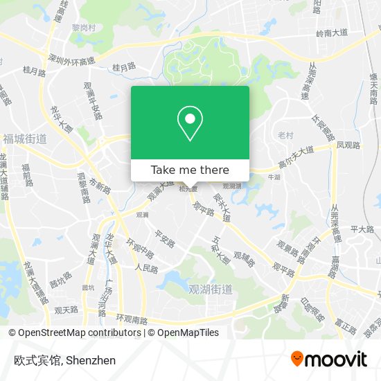 欧式宾馆 map