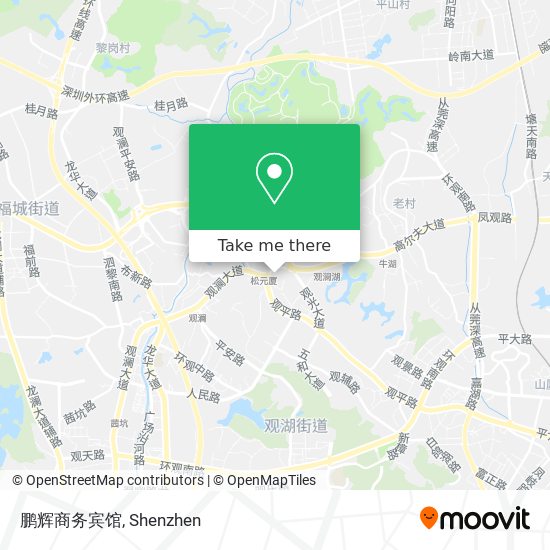 鹏辉商务宾馆 map