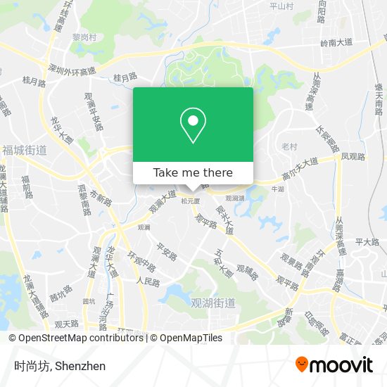 时尚坊 map