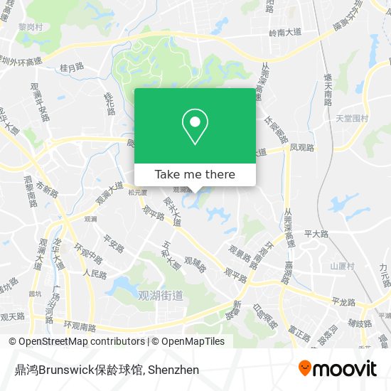 鼎鸿Brunswick保龄球馆 map