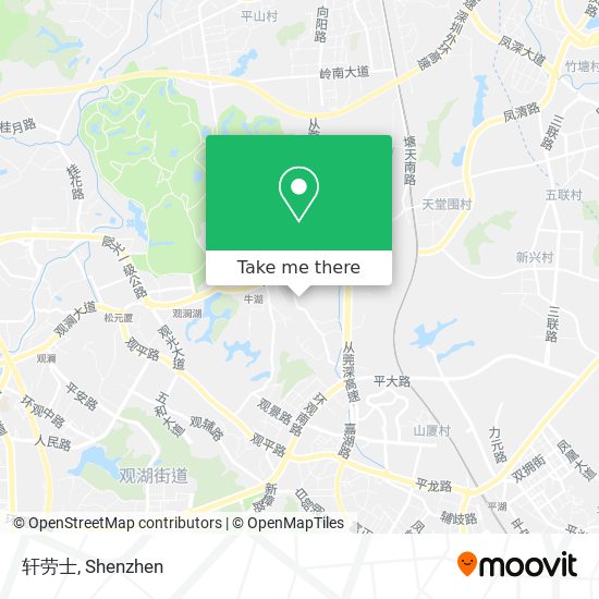 轩劳士 map