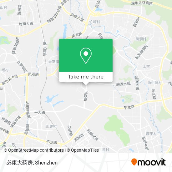 必康大药房 map
