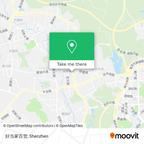 好当家百货 map