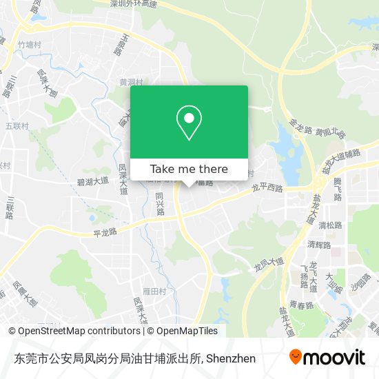 东莞市公安局凤岗分局油甘埔派出所 map