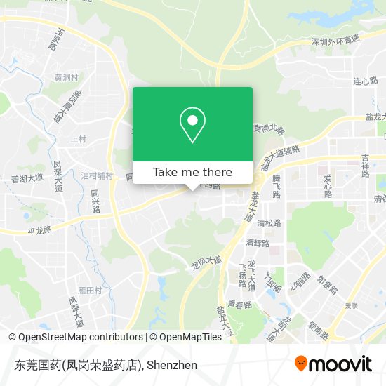 东莞国药(凤岗荣盛药店) map