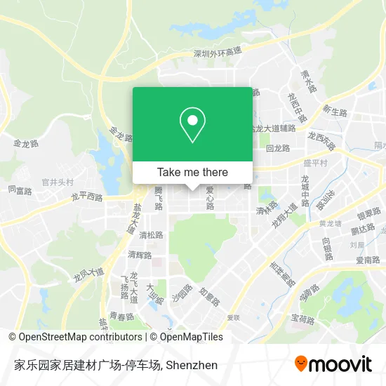 家乐园家居建材广场-停车场 map