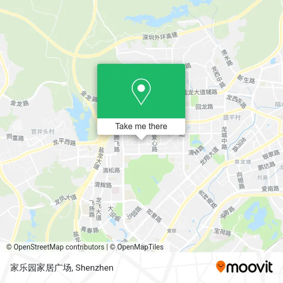 家乐园家居广场 map