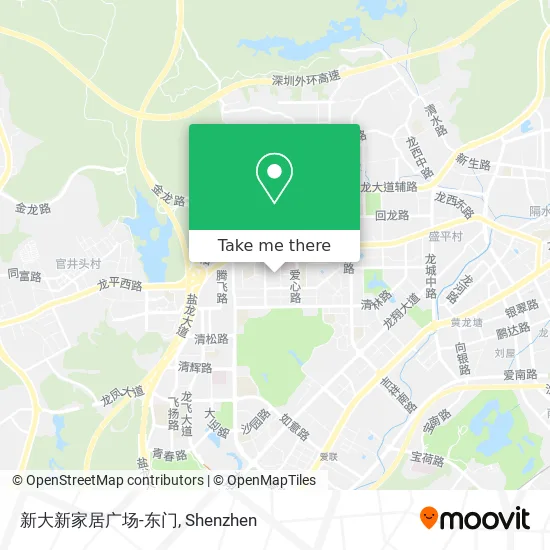 新大新家居广场-东门 map