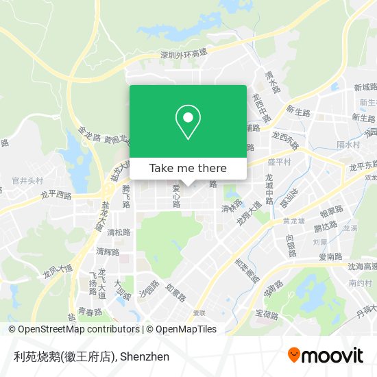利苑烧鹅(徽王府店) map