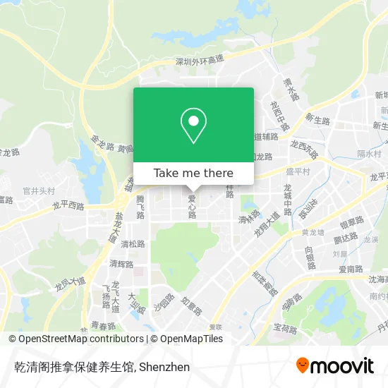 乾清阁推拿保健养生馆 map