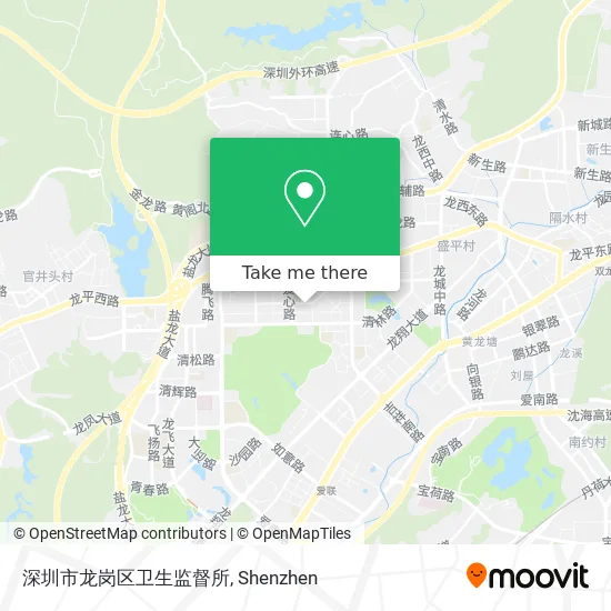 深圳市龙岗区卫生监督所 map