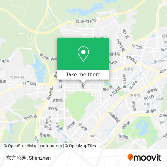 东方沁园 map