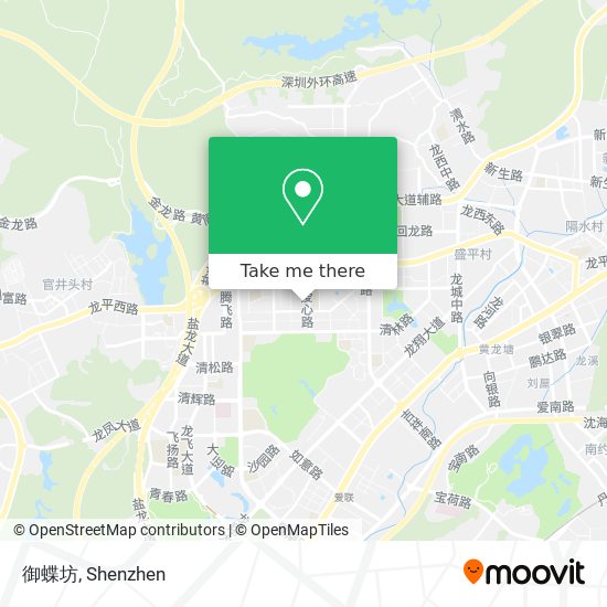 御蝶坊 map