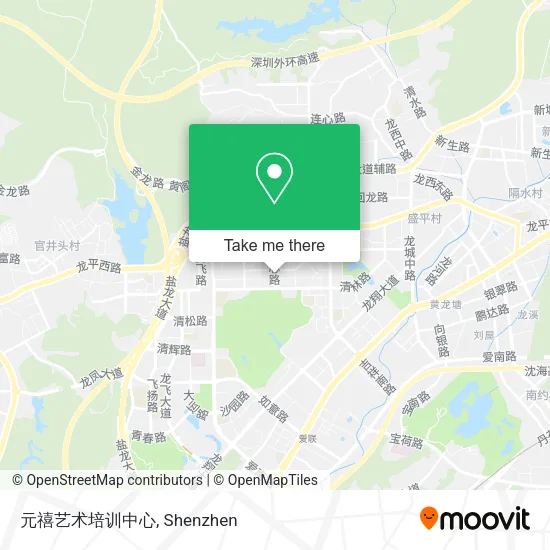 元禧艺术培训中心 map