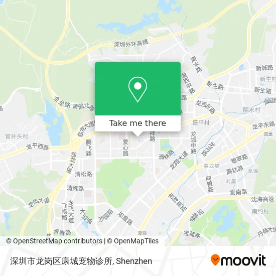 深圳市龙岗区康城宠物诊所 map