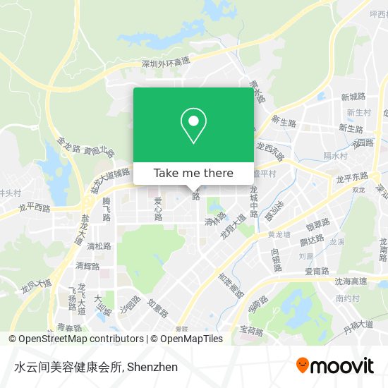 水云间美容健康会所 map