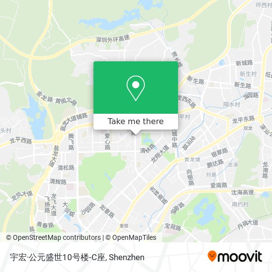 宇宏·公元盛世10号楼-C座 map