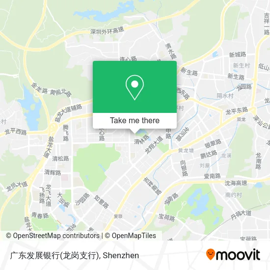 广东发展银行(龙岗支行) map