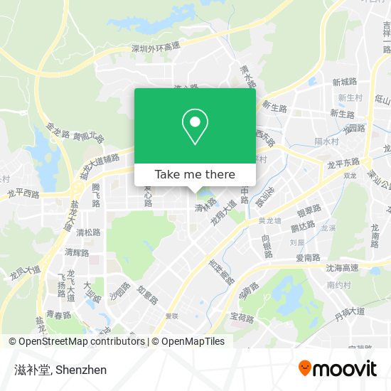 滋补堂 map