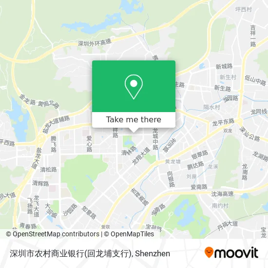 深圳市农村商业银行(回龙埔支行) map