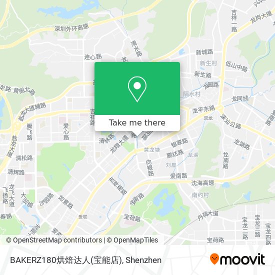 BAKERZ180烘焙达人(宝能店) map