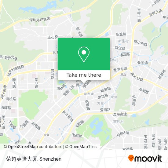 荣超英隆大厦 map