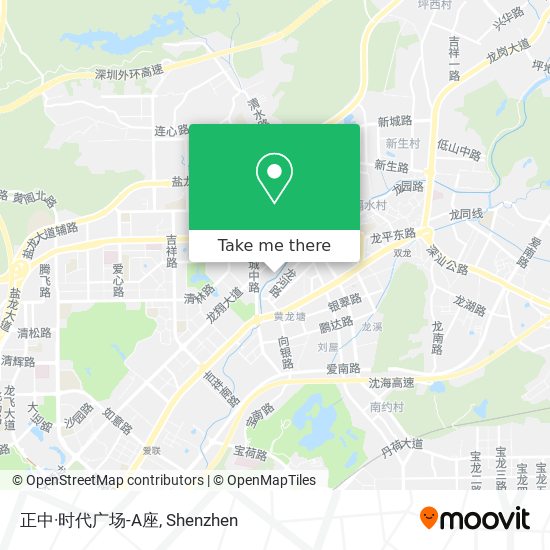正中·时代广场-A座 map