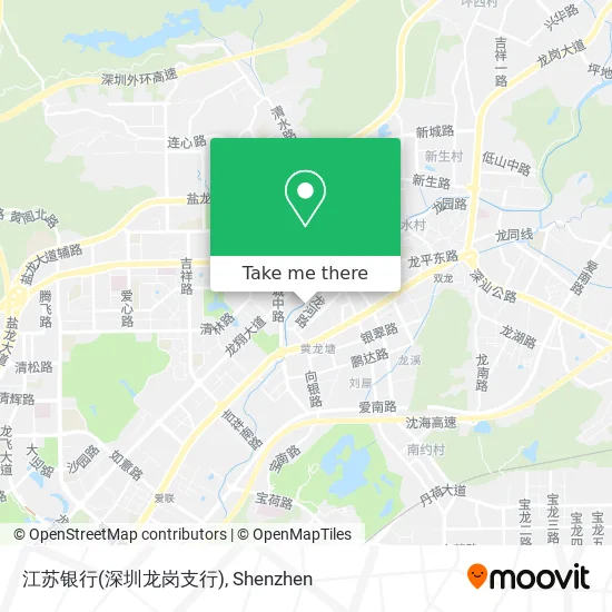 江苏银行(深圳龙岗支行) map