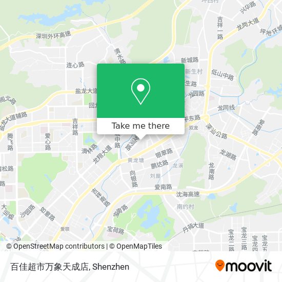 百佳超市万象天成店 map