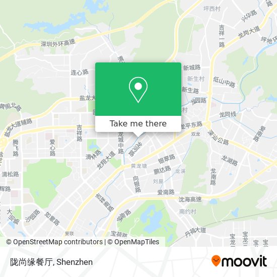 陇尚缘餐厅 map