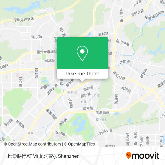 上海银行ATM(龙河路) map