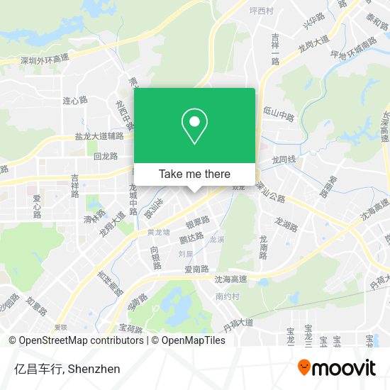 亿昌车行 map