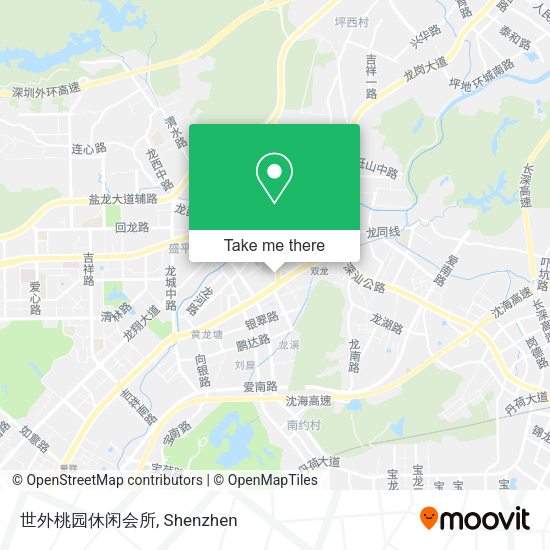 世外桃园休闲会所 map