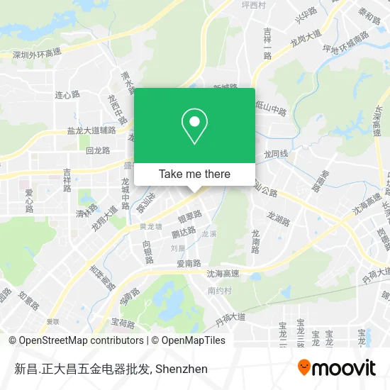新昌.正大昌五金电器批发 map