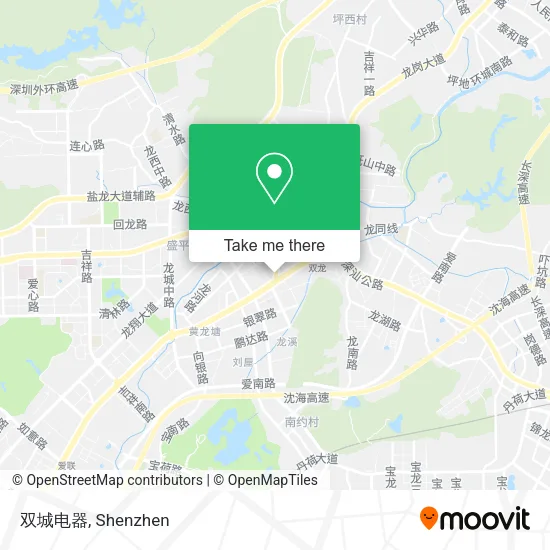 双城电器 map