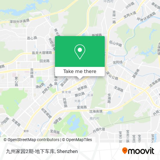 九州家园2期-地下车库 map