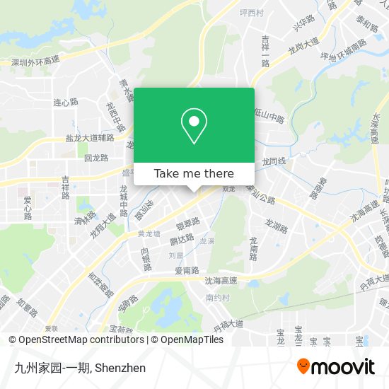 九州家园-一期 map