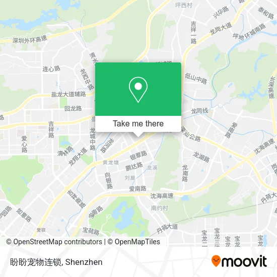 盼盼宠物连锁 map