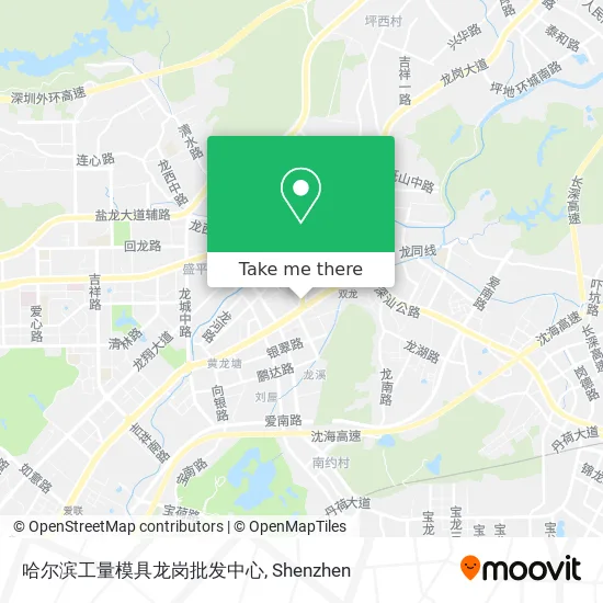 哈尔滨工量模具龙岗批发中心 map