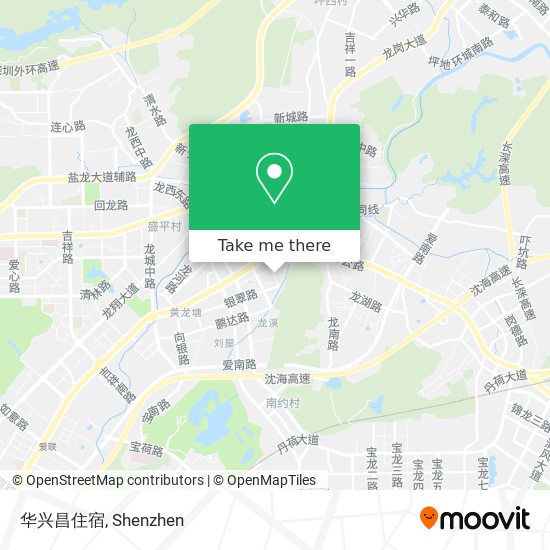 华兴昌住宿 map