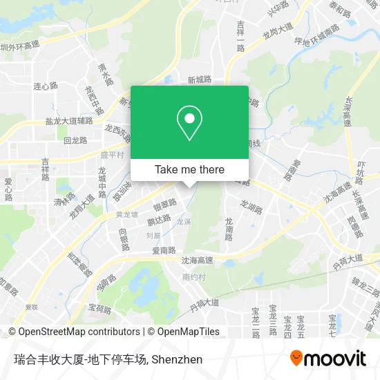 瑞合丰收大厦-地下停车场 map