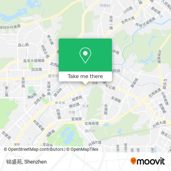 锦盛苑 map