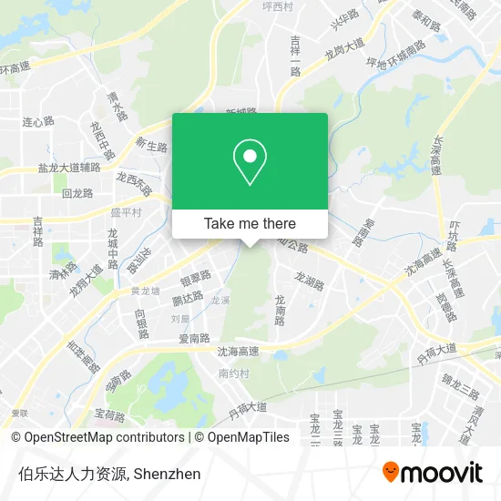 伯乐达人力资源 map