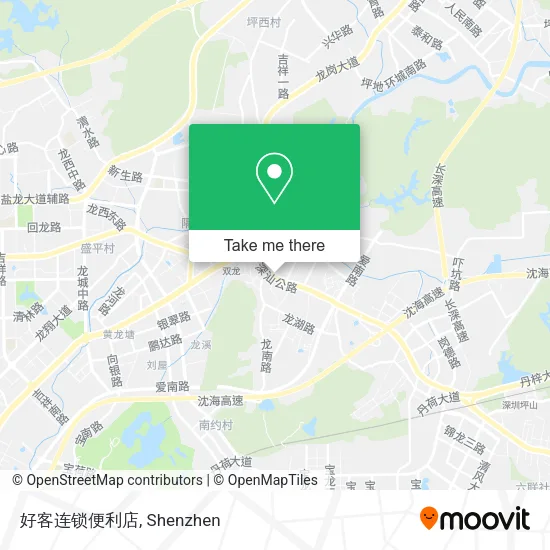 好客连锁便利店 map