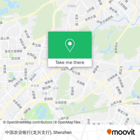 中国农业银行(龙兴支行) map