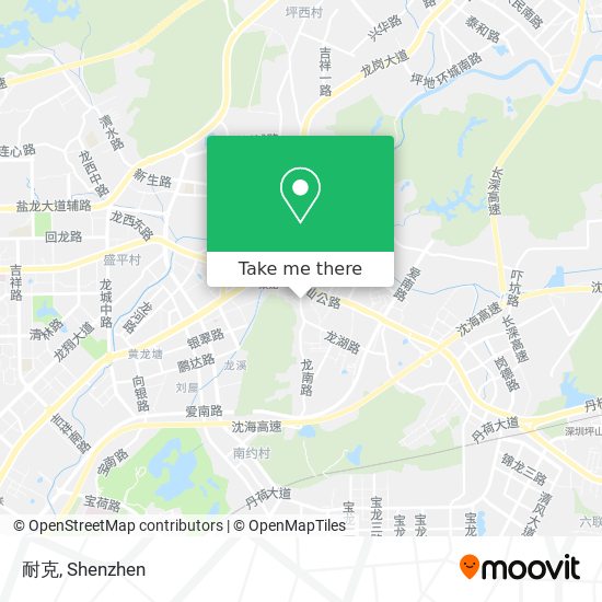 耐克 map