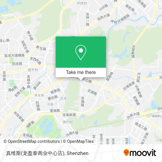 真维斯(龙盈泰商业中心店) map