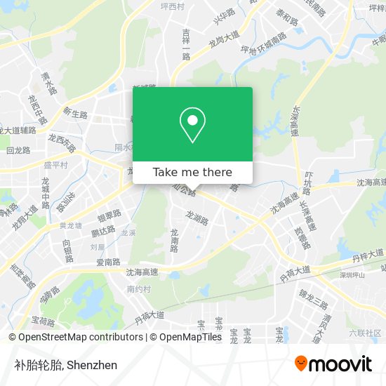补胎轮胎 map